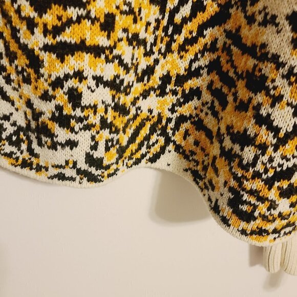 Rachel Comey | Women's Animal Print Wool Blend Crewneck Sweater (Size XL) - Picture 10 of 12
